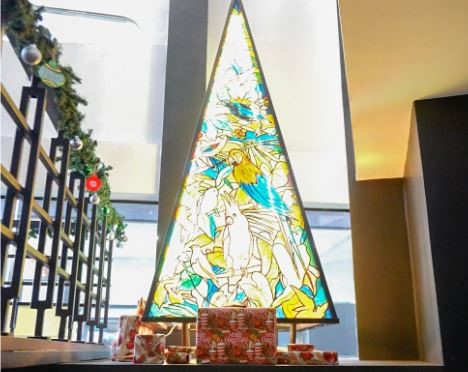 Acrylic Installation- Christmas Tree