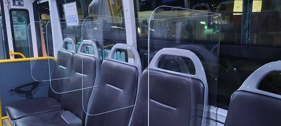Acrylic Installation PUV Barrier